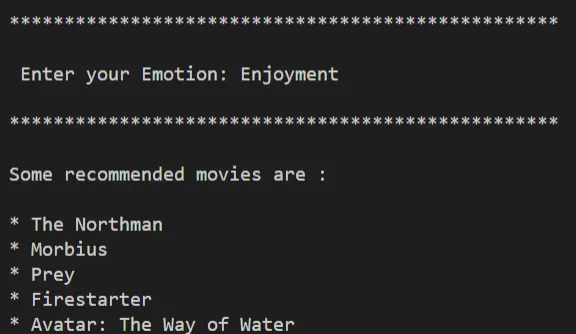 Movie Recommendation Generator In Python 
