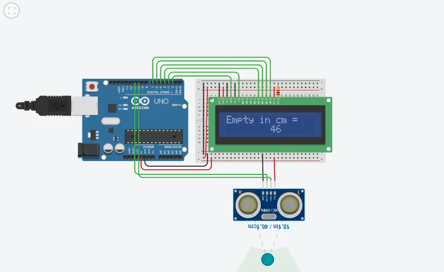 Arduino Water Level Indicator Using LCD