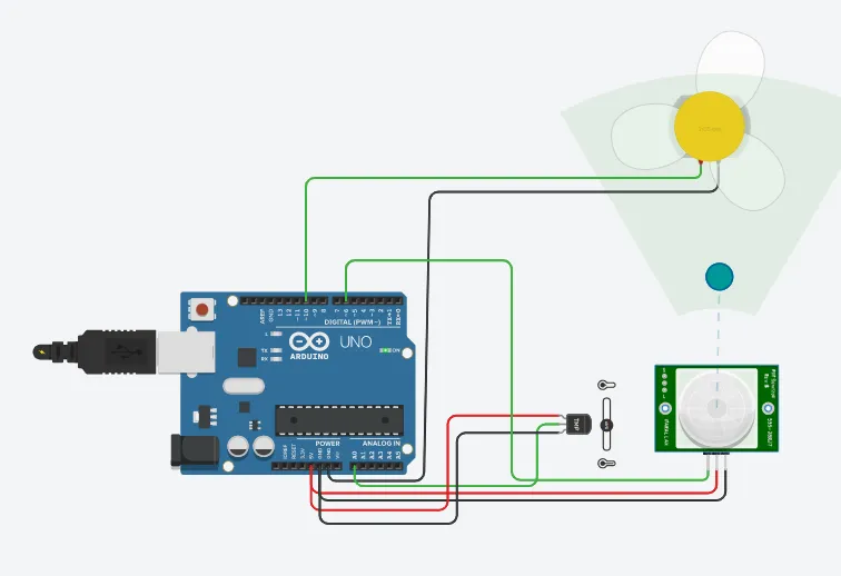 Smart Fan Using Arduino