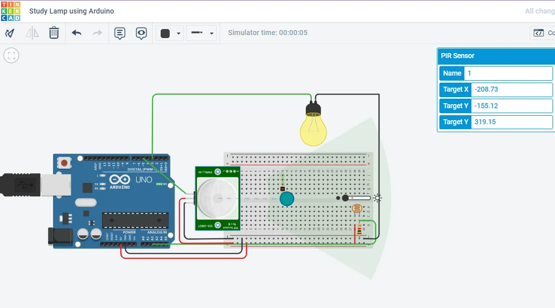Study Lamp Using Arduino