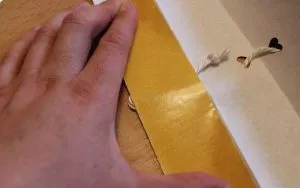 DIY Window Treatment Using Papercraft