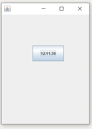 Java Program To Create A Digital Watch Using Swing