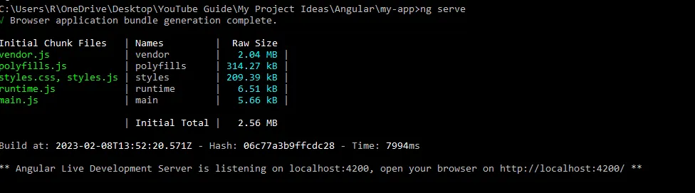 AngularJS Project Using ChatGPT