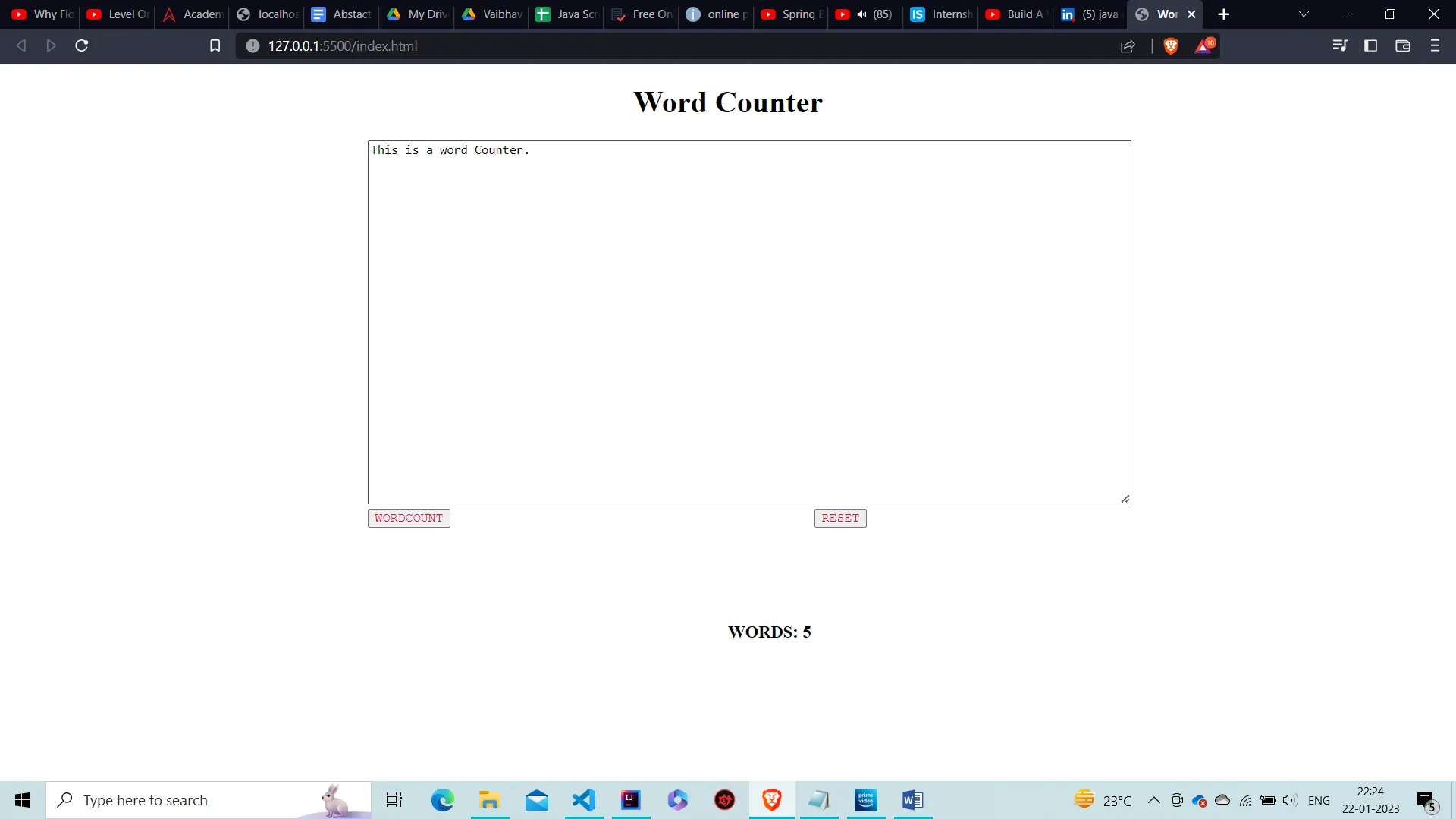 How To Build A Word Counter Using JavaScript