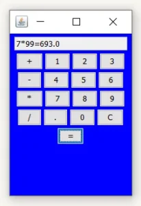 Simple Calculator Using Java