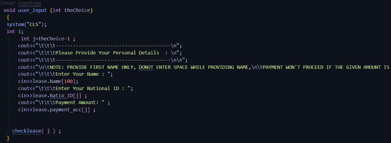 Car Rental System With C++